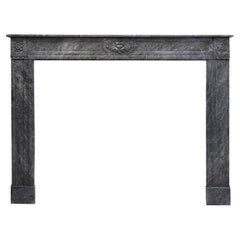 Schöner Louis-XVI-Kamin aus Marmor, 19. Jahrhundert