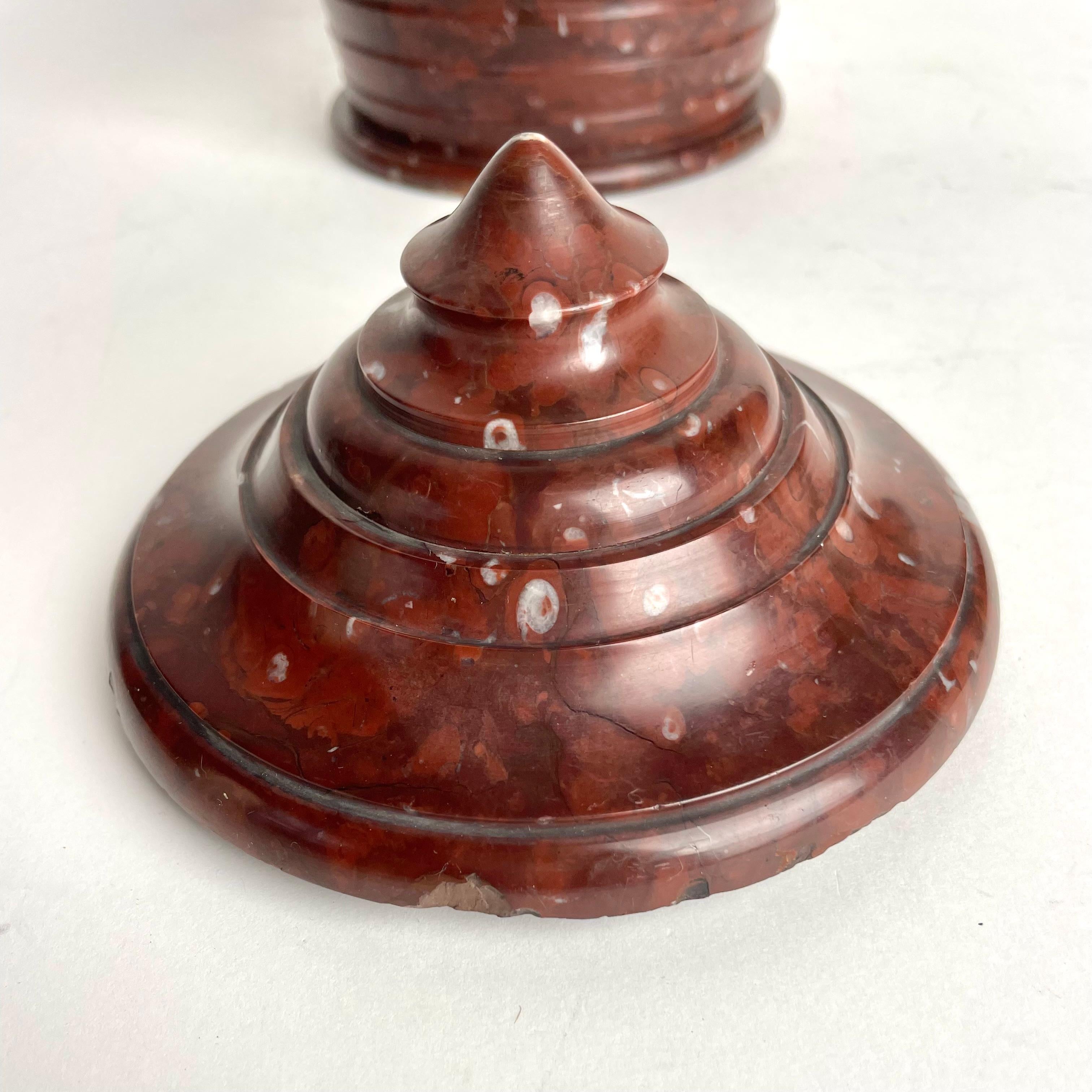 Beautiful Marble Tobacco Box from the early 19th Century For Sale 7
