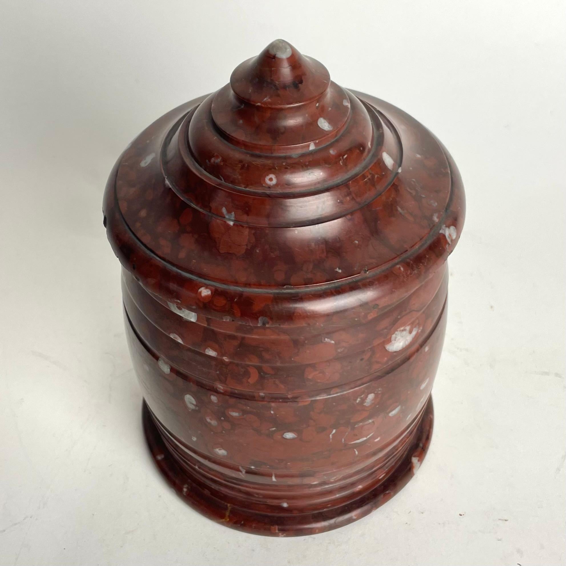 Beautiful Marble Tobacco Box from the early 19th Century For Sale 1