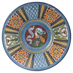 Bellissimo piatto di Massimo Popper, 1911/1914, XX secolo
