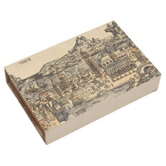 Used Beautiful Matchbox / Trinket Box By Piero Fornasetti, Italy, c.1960/70's