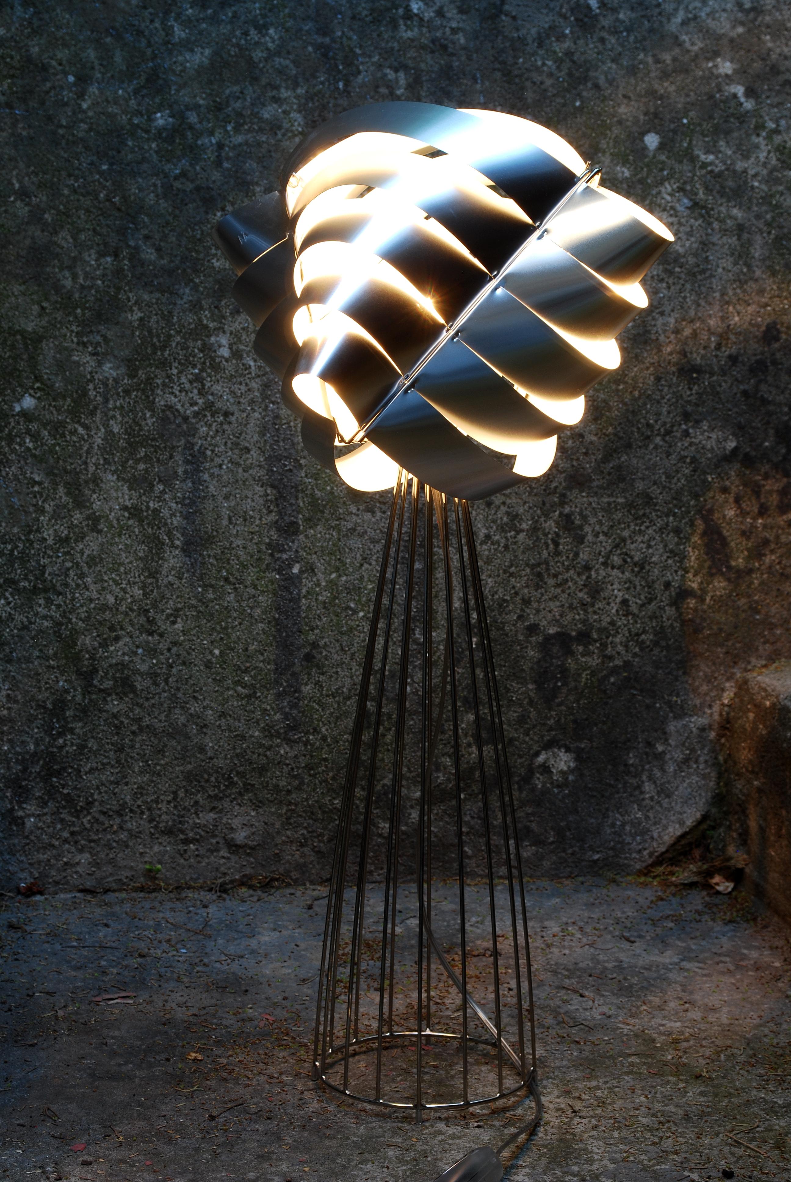 Modern Beautiful Max Sauze French Design Lighting Sculpture 