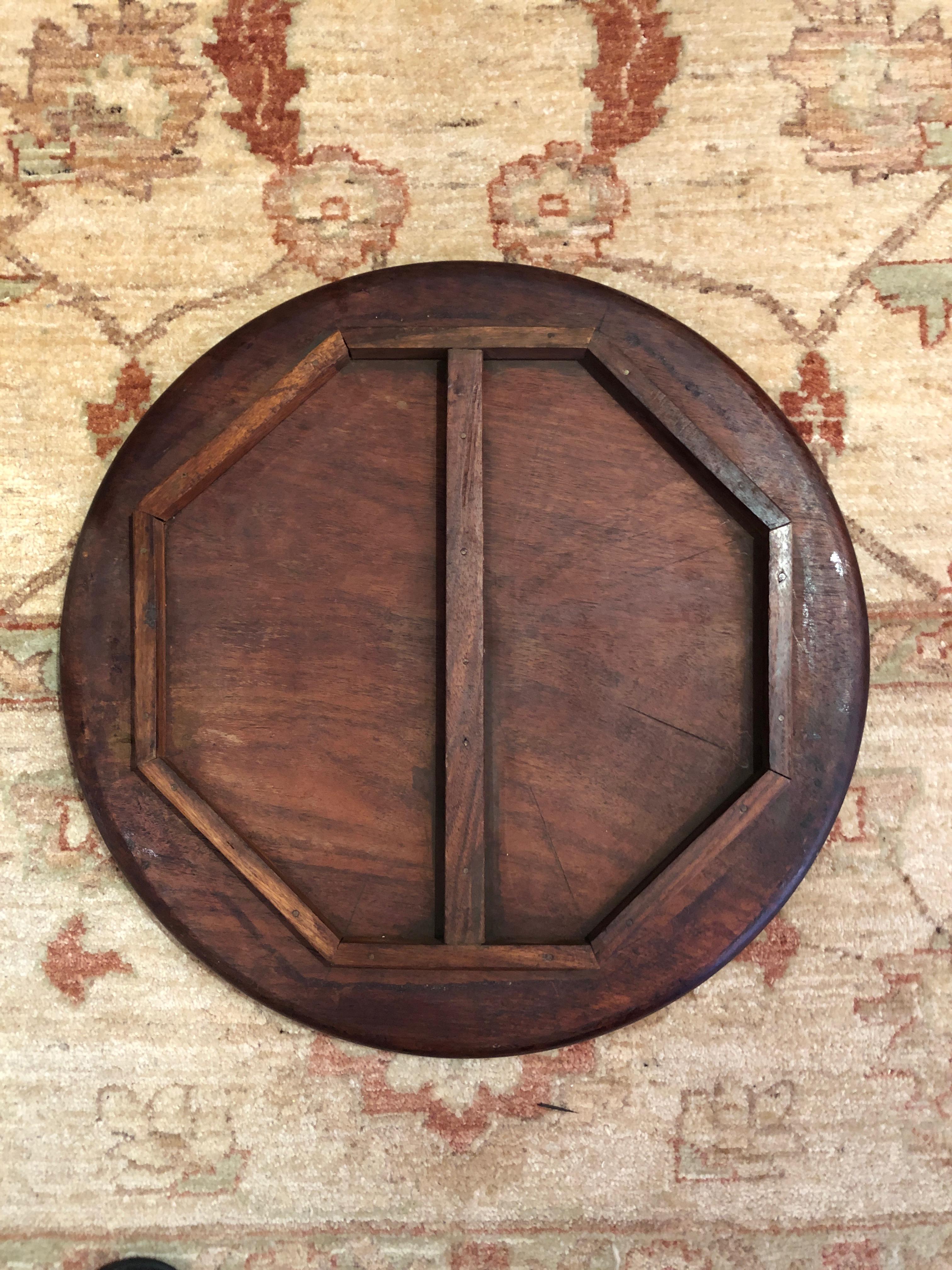 Beautiful Medium Sized Round Moorish Anglo-Indian End Table 5