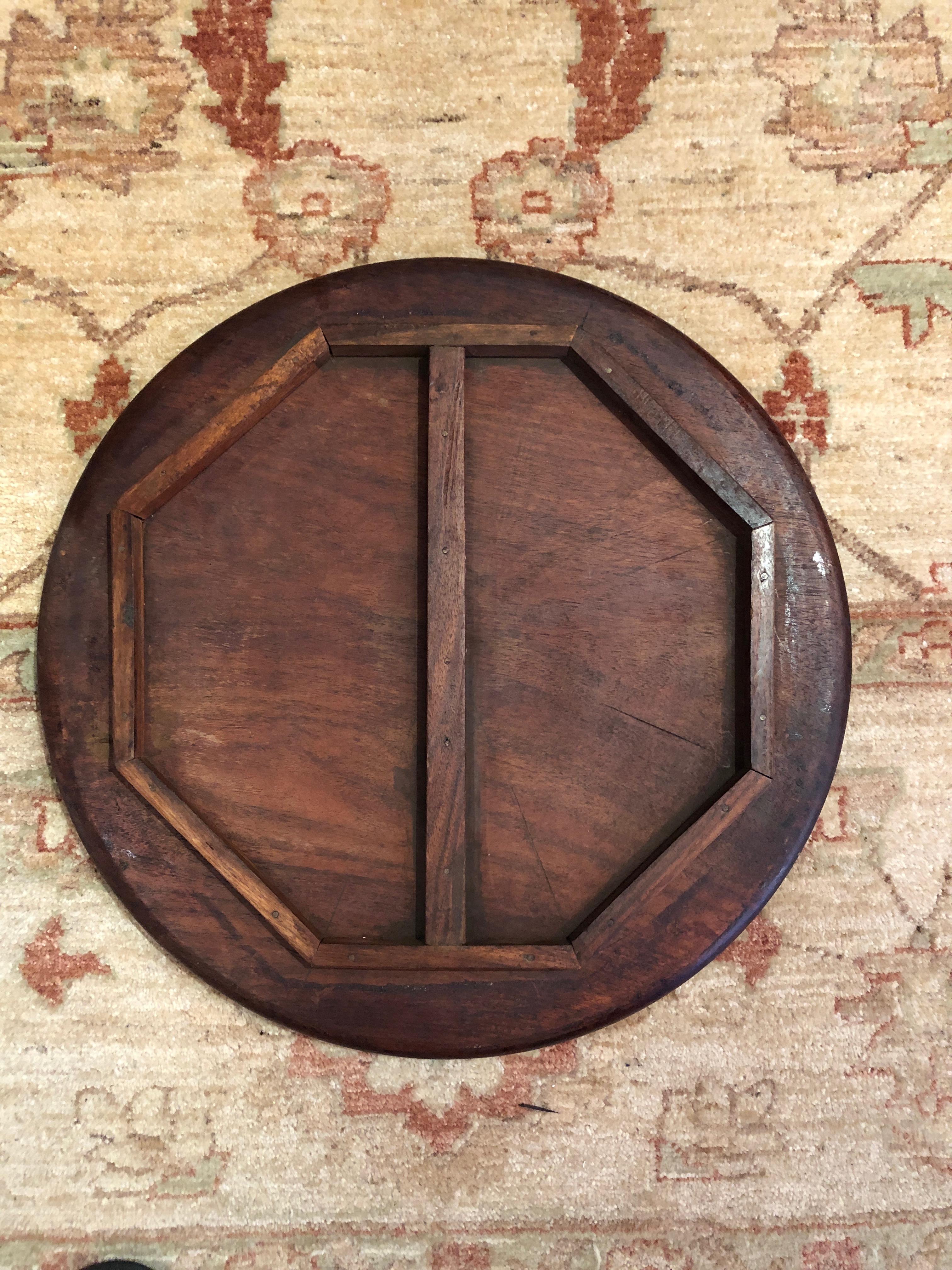 Beautiful Medium Sized Round Moorish Anglo-Indian End Table 6