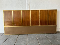 Beautiful Mid-Century Brass Headboard by Paul McCobb for Calvin King
