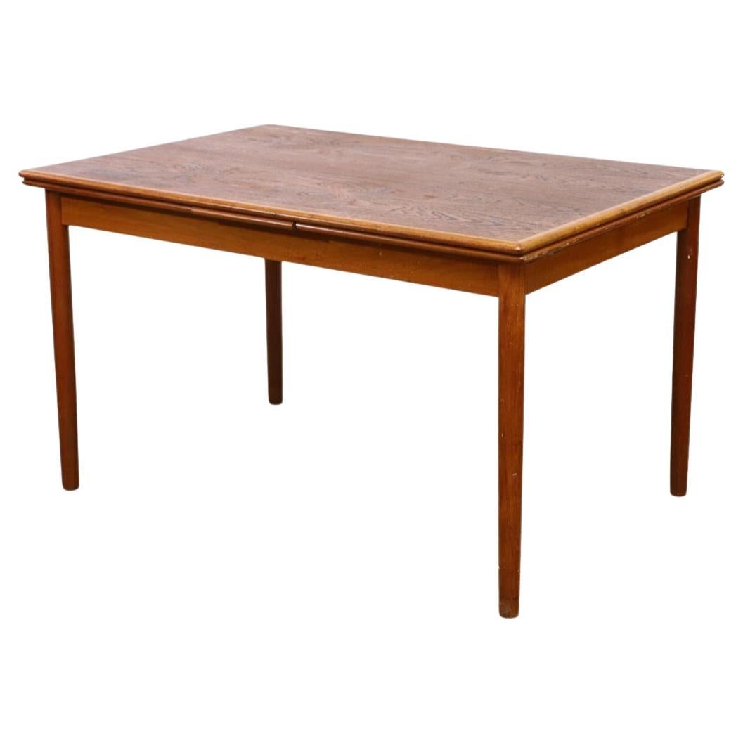 Mid-Century Modern Beautiful Mid century Danish Modern rectangle Teak extension dining table