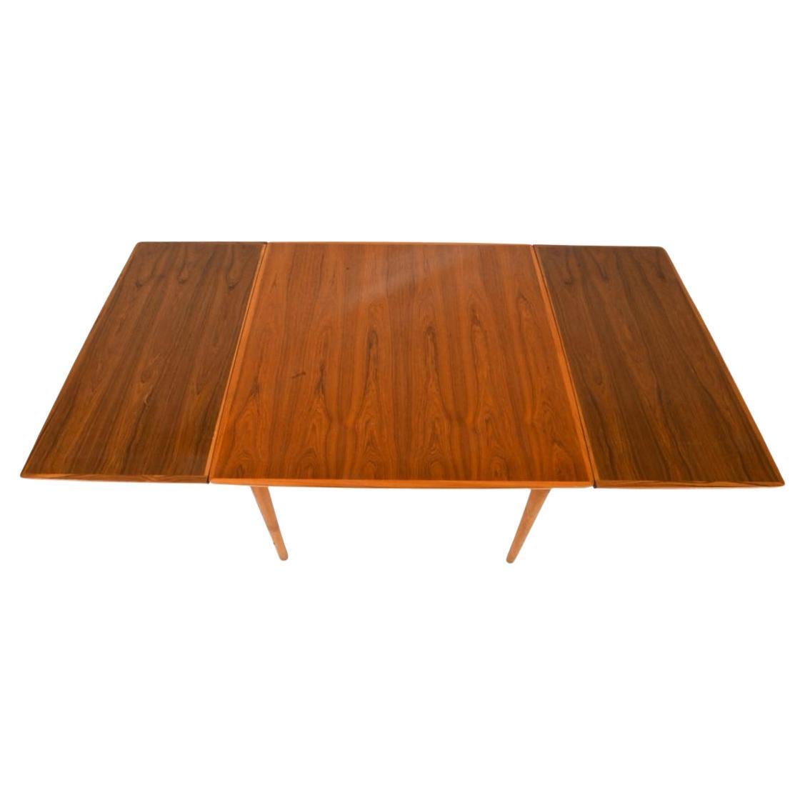 Woodwork Beautiful Mid century Danish Modern teak square extension dining table Cado
