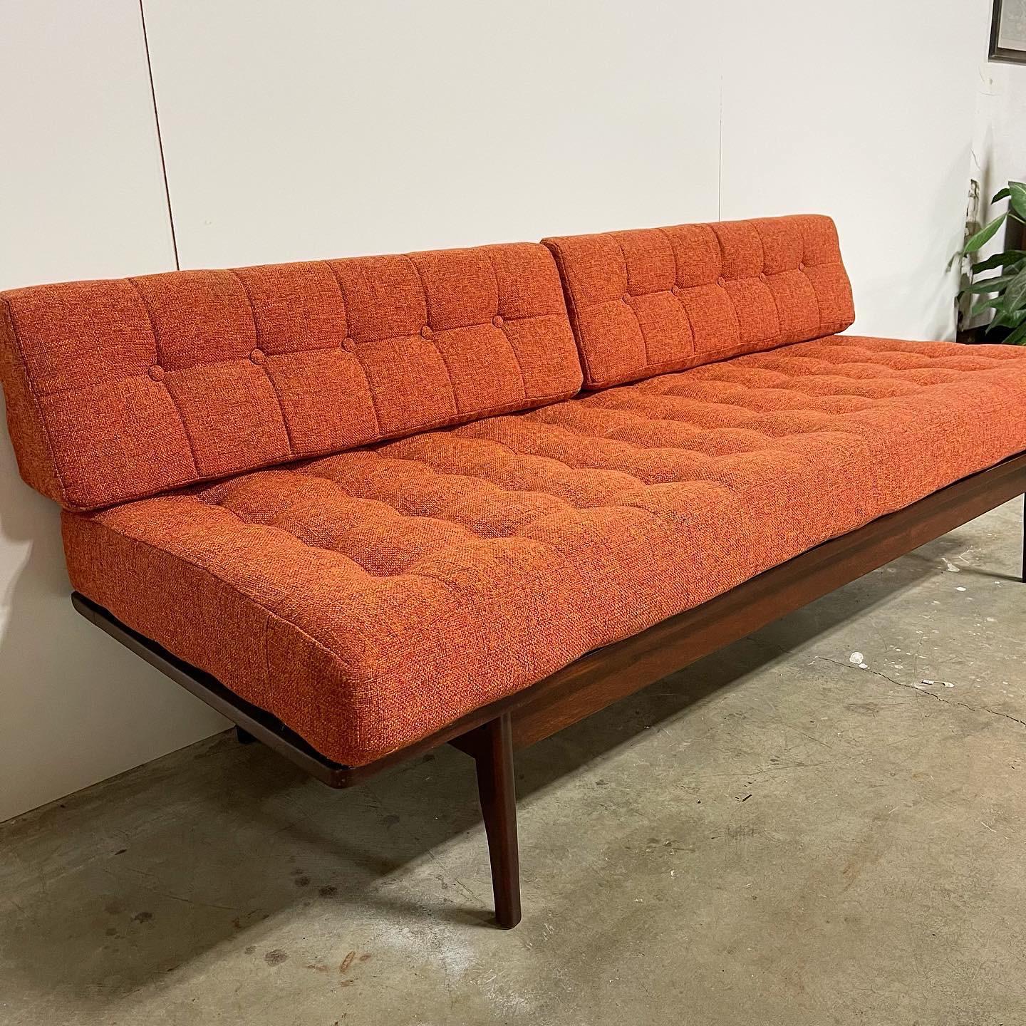 Walnut Beautiful Mid Century Daybed