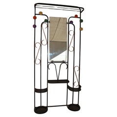 Vintage Beautiful mid century French coat rack