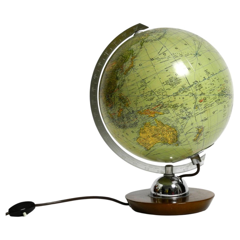 Globe géographique ART-LINE non lumineux - modèle Onyx en Anglais
