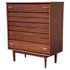 Beautiful Mid-Century Modern Stanley Furniture Mahogany High-Boy Dresser