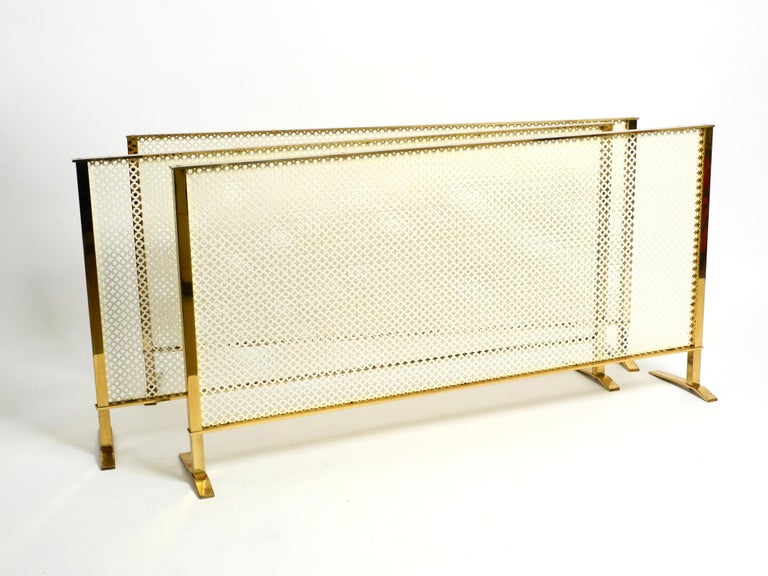 Beautiful Mid Century Radiator Covering Made of Brass and Perforated ...