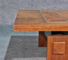 Beautiful Midcentury Table with Inlay