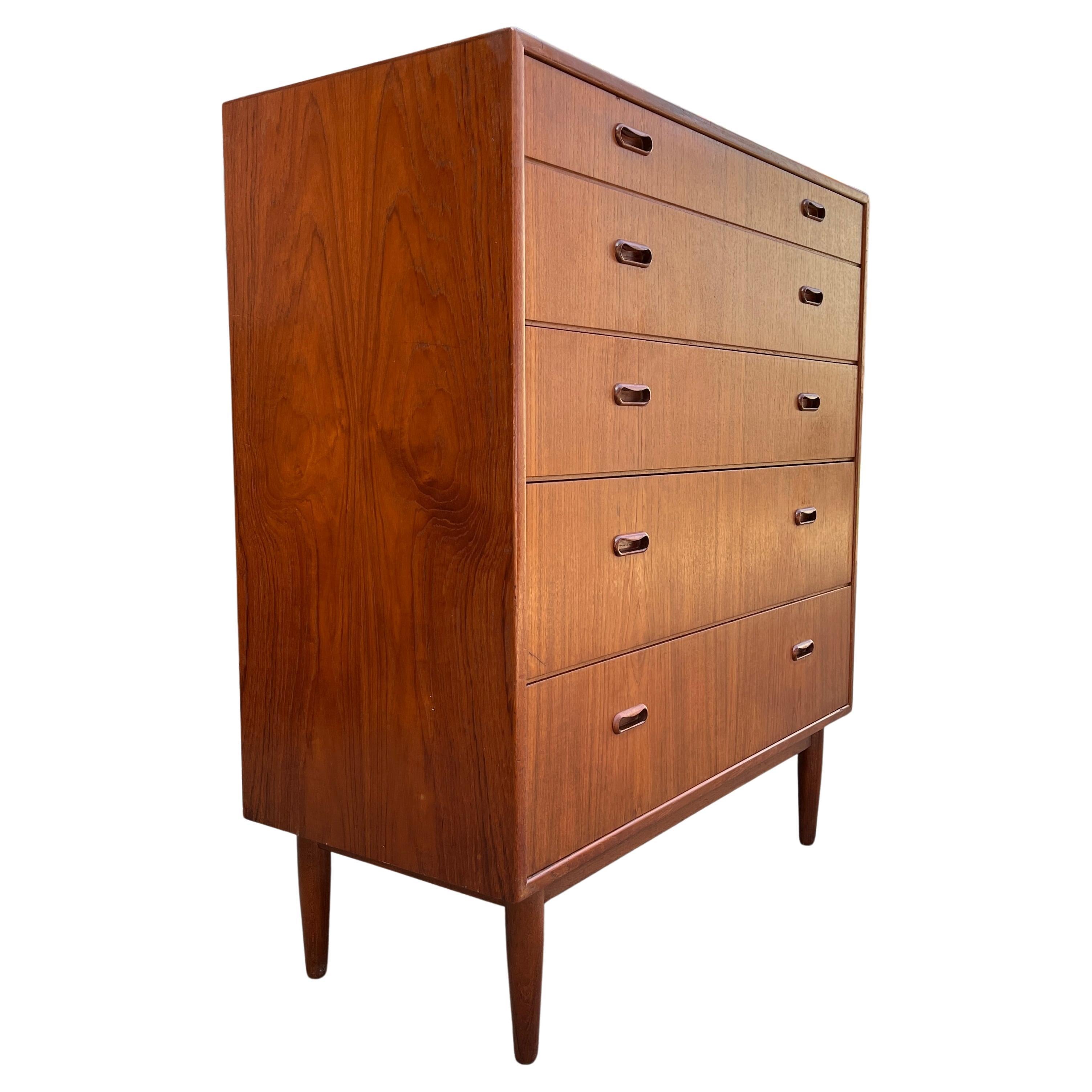 solid wood mid century dresser