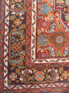 Magnifique tapis de Turquie Sparta du milieu du siècle dernier