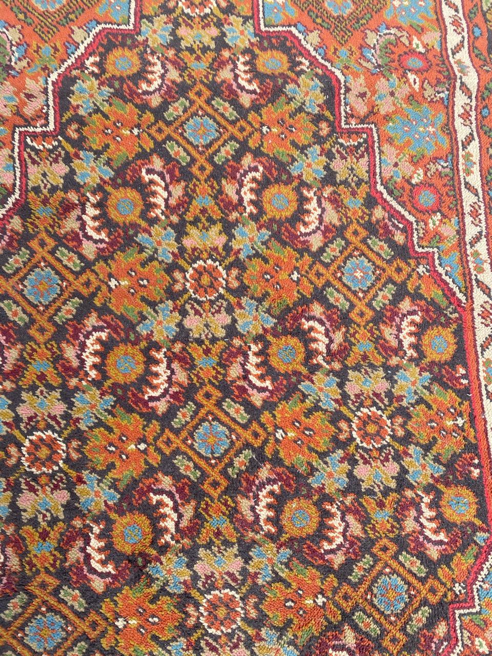 Beautiful Mid Century Turkish Sparta Rug In Good Condition For Sale In Saint Ouen, FR