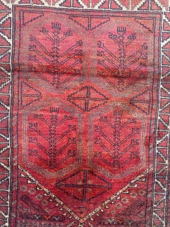 Schöner turkmenischer Belutsch-Teppich aus der Mitte des Jahrhunderts