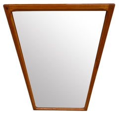 Beautiful Midcentury Danish Modern Teak Mirror by Kai Kristiansen