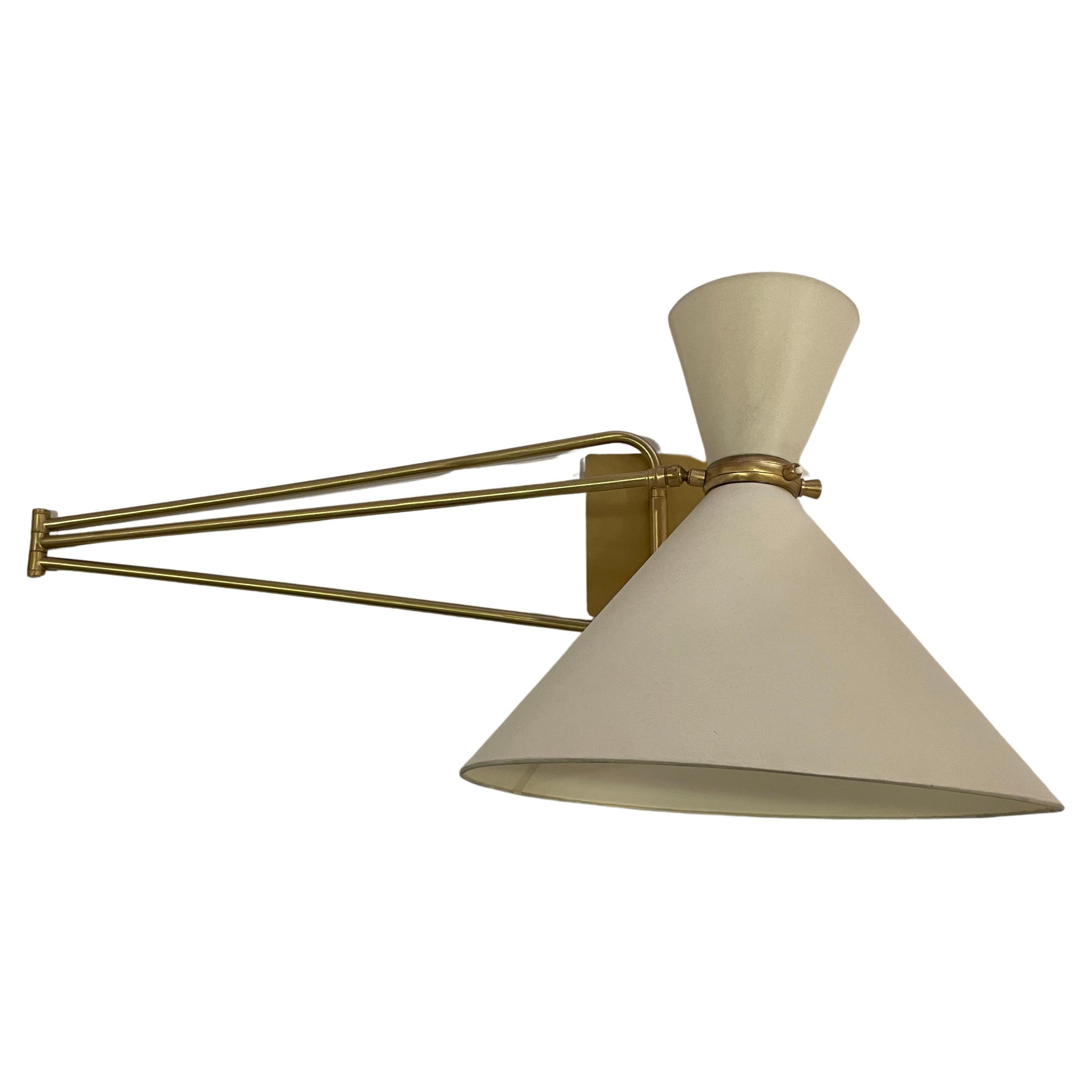 Beautiful Midcentury French Wall Sconce