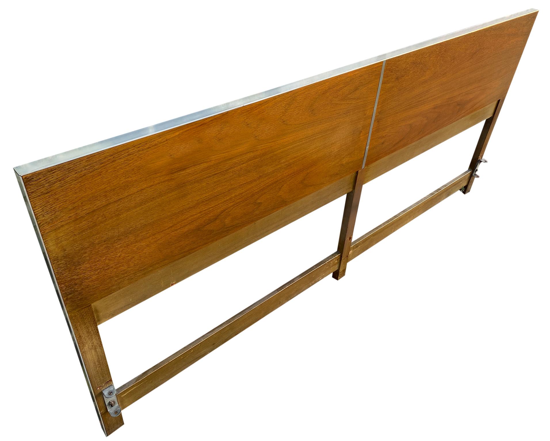 Mid-Century Modern Beautiful Midcentury Headboard by Paul McCobb for Calvin King Bed