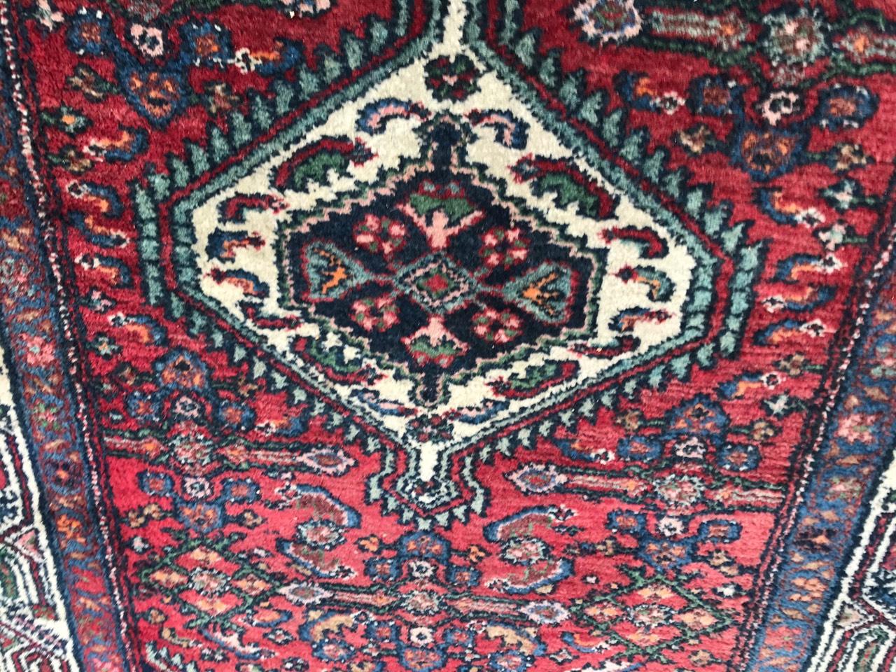 Central Asian Beautiful Midcentury Kurdish Rug