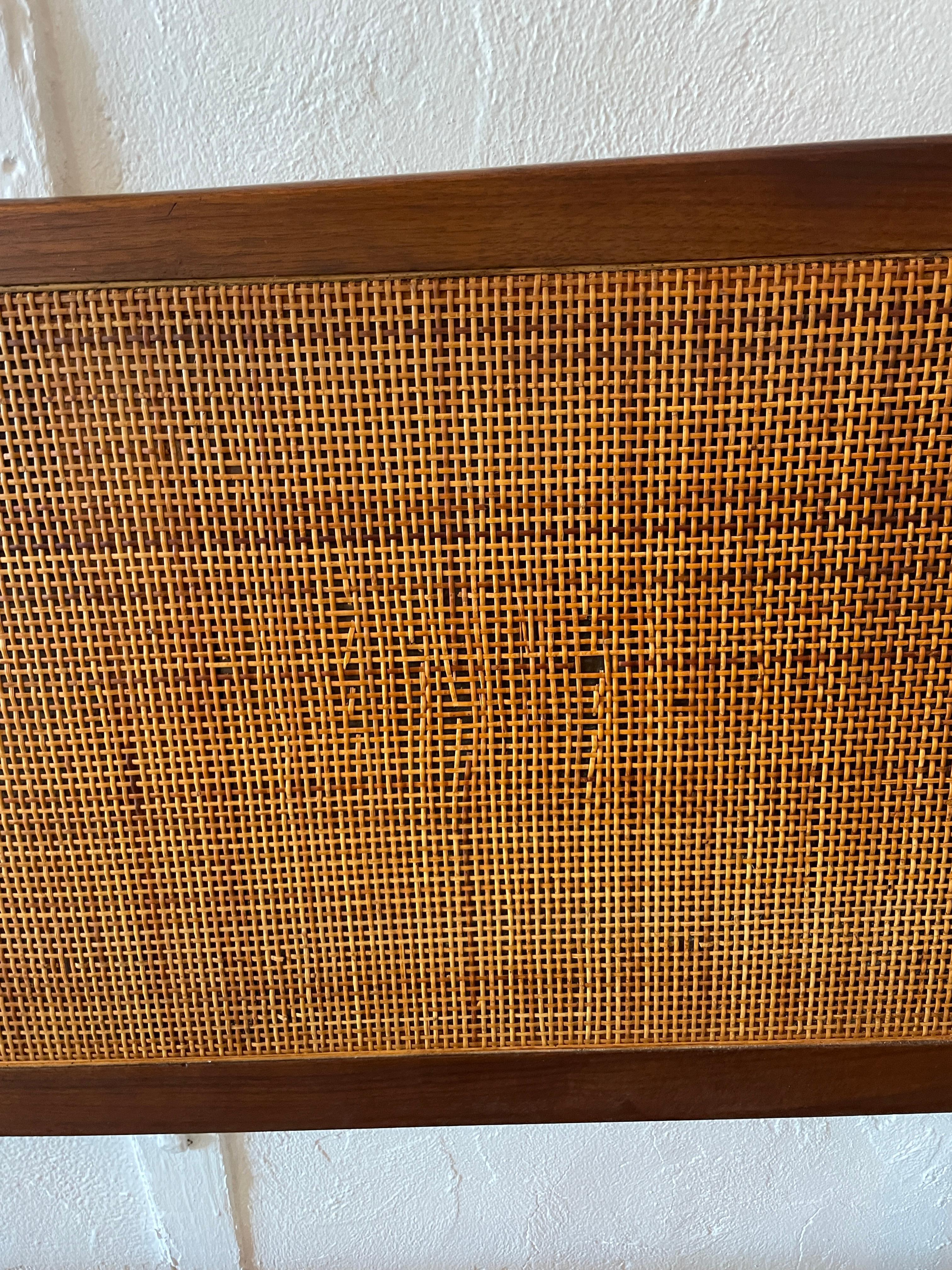 mid century king headboard