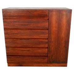 Beautiful Midcentury Rosewood High Dresser