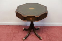 Beautiful Military Campaign Style Drum Table