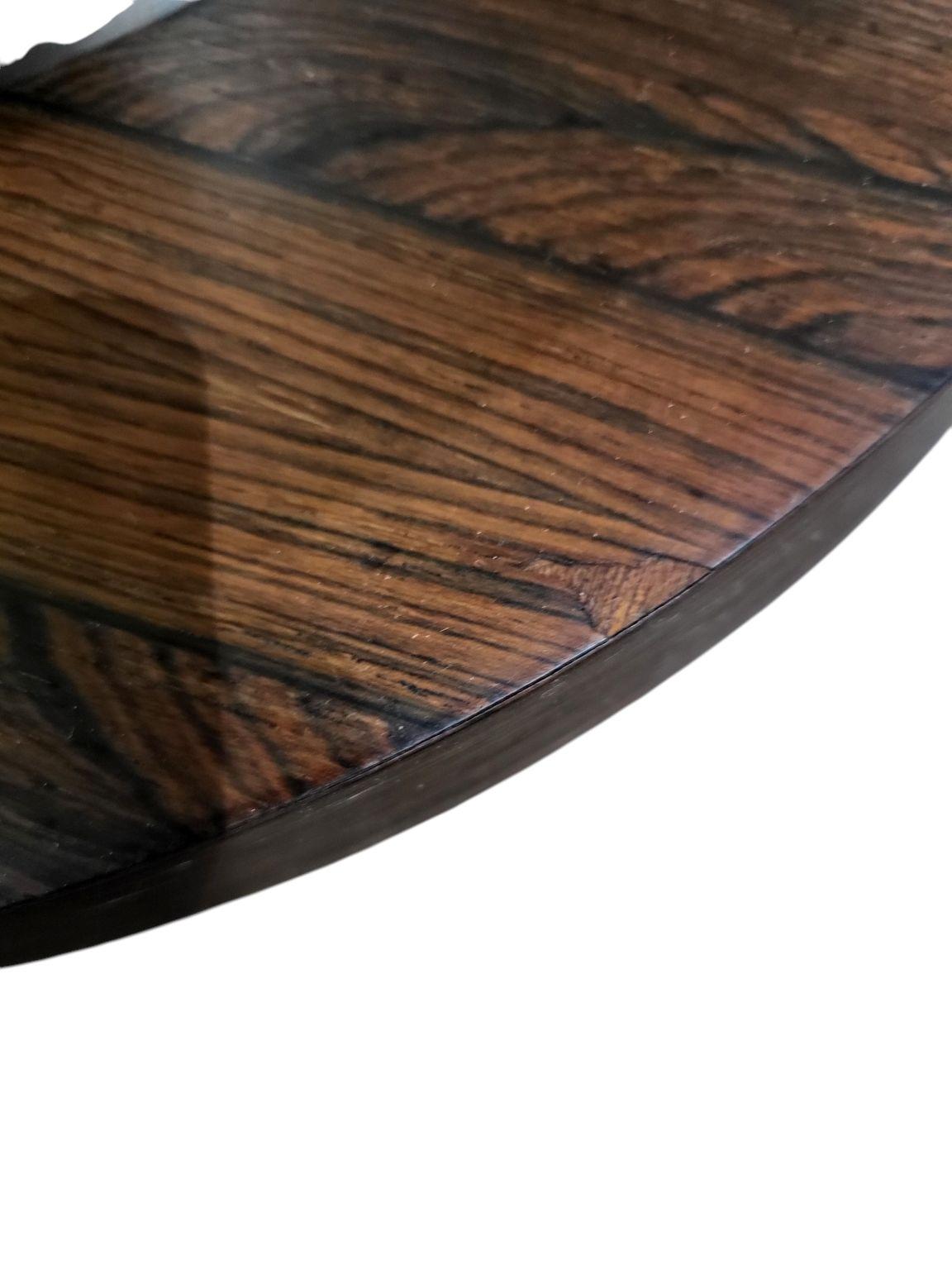 Beautiful Milo Baughman Rosewood and Aluminum Mid Century Stool C.1960-70’s 5