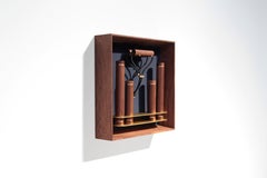 Beautiful Minimalsitic Sculptural Sport Wall Set by Kenko Sports Equipment