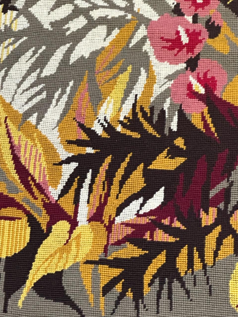 Schöne moderne französische Nadelspitze des 20. Jahrhunderts 