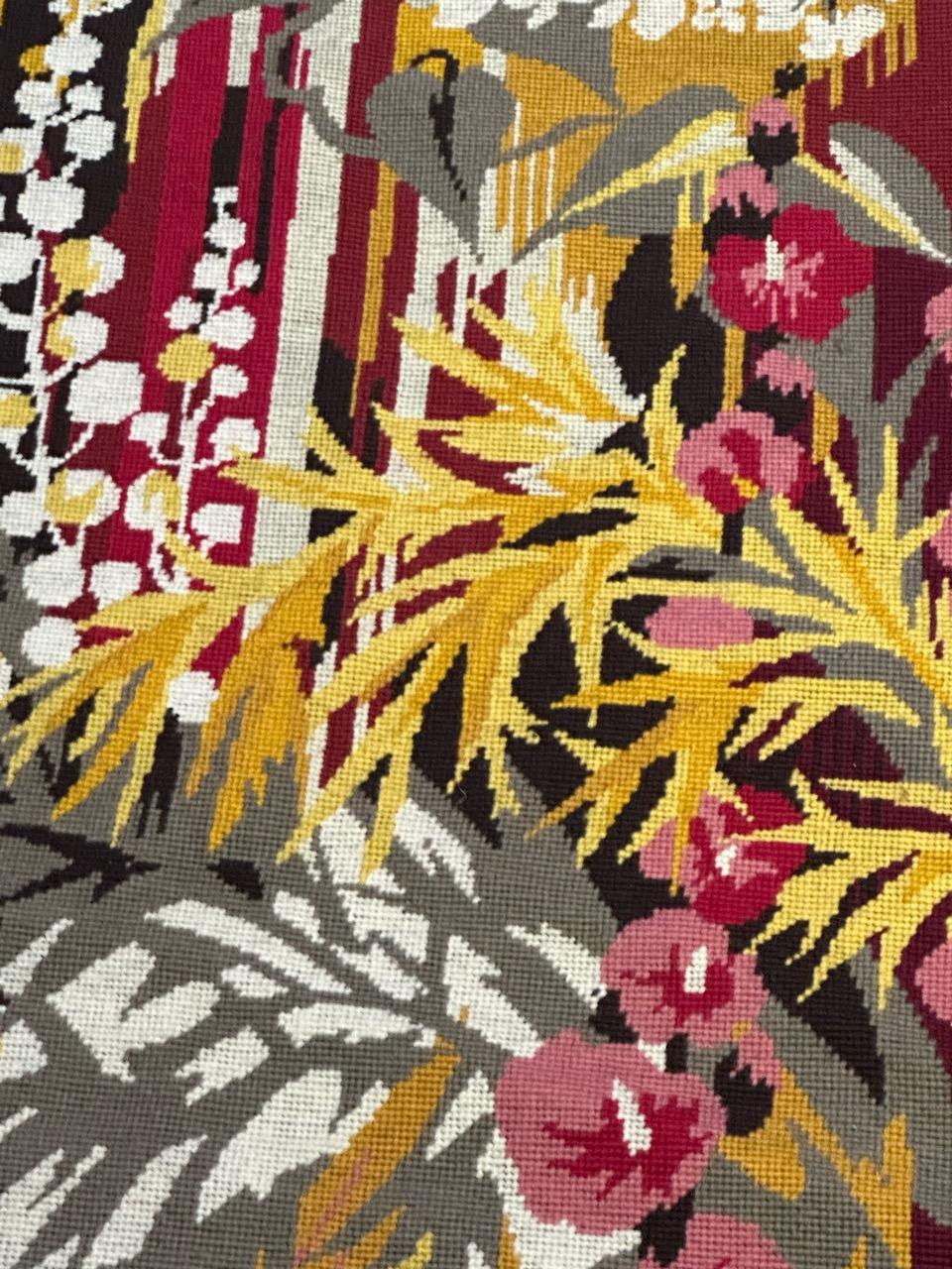 Schöne moderne französische Nadelspitze des 20. Jahrhunderts 