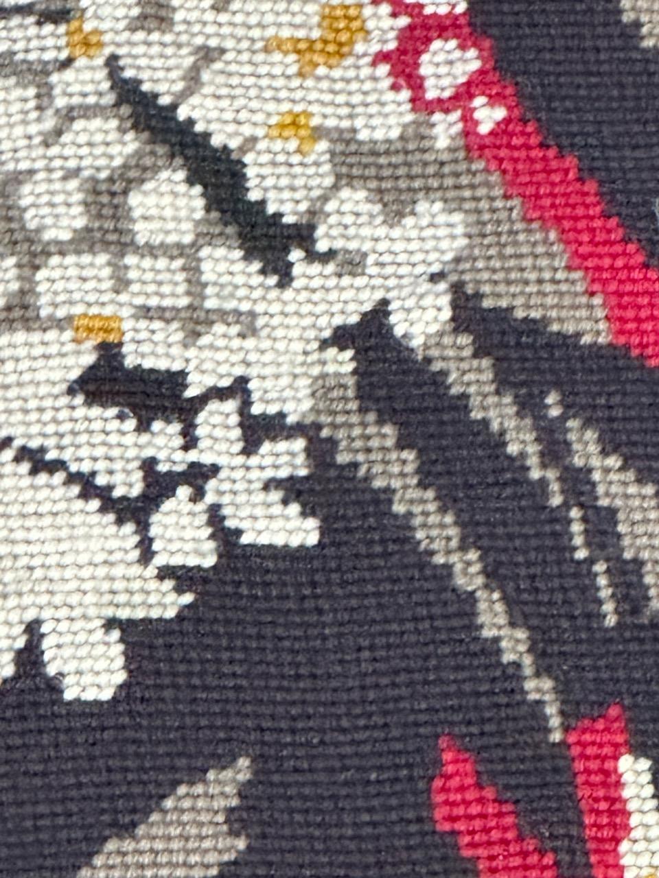 Schöne moderne französische Nadelspitze des 20. Jahrhunderts 