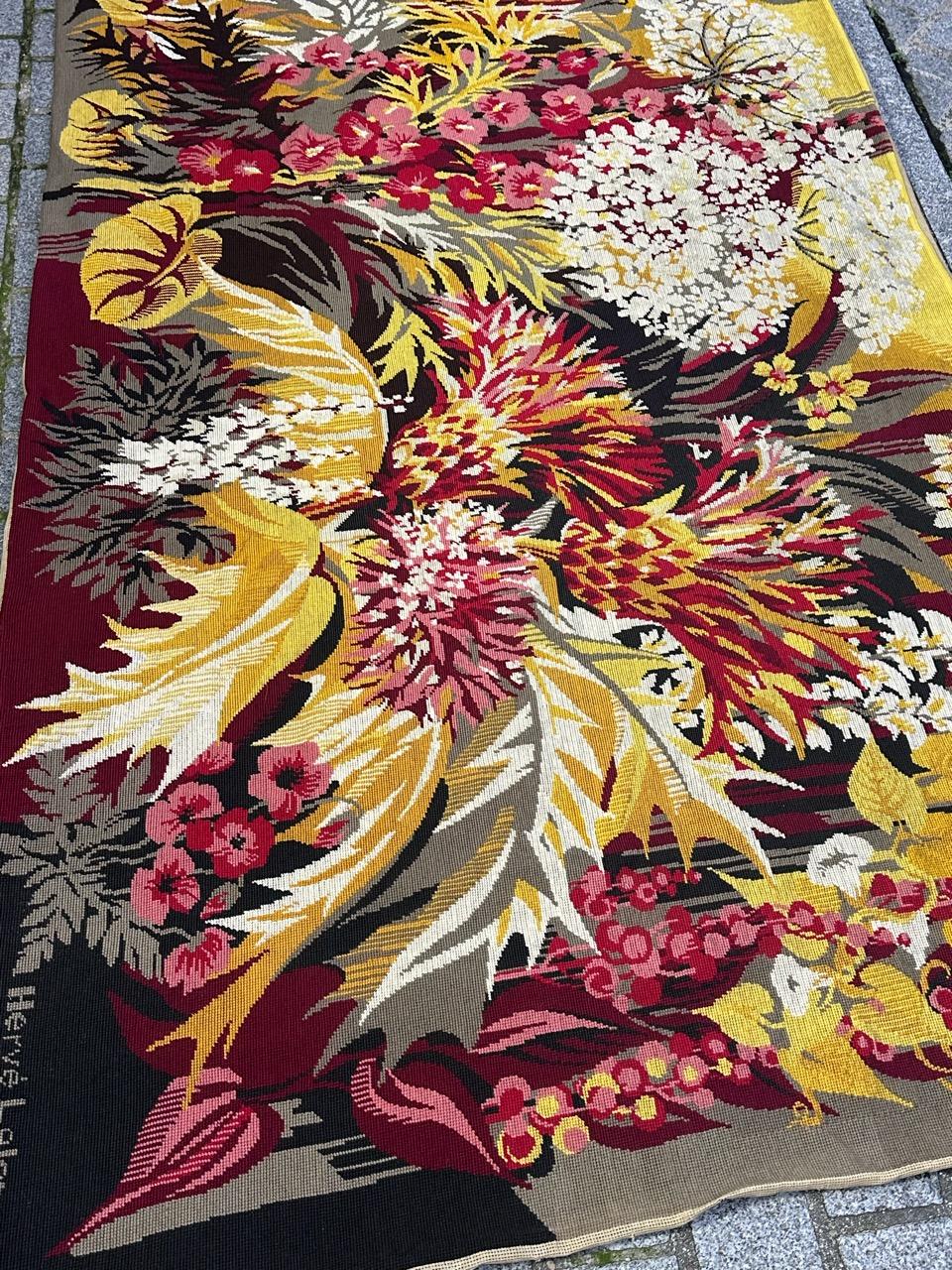 Schöne moderne französische Nadelspitze des 20. Jahrhunderts 