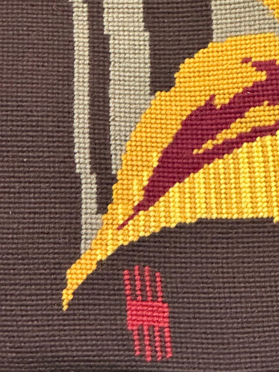 Schöne moderne französische Nadelspitze des 20. Jahrhunderts 