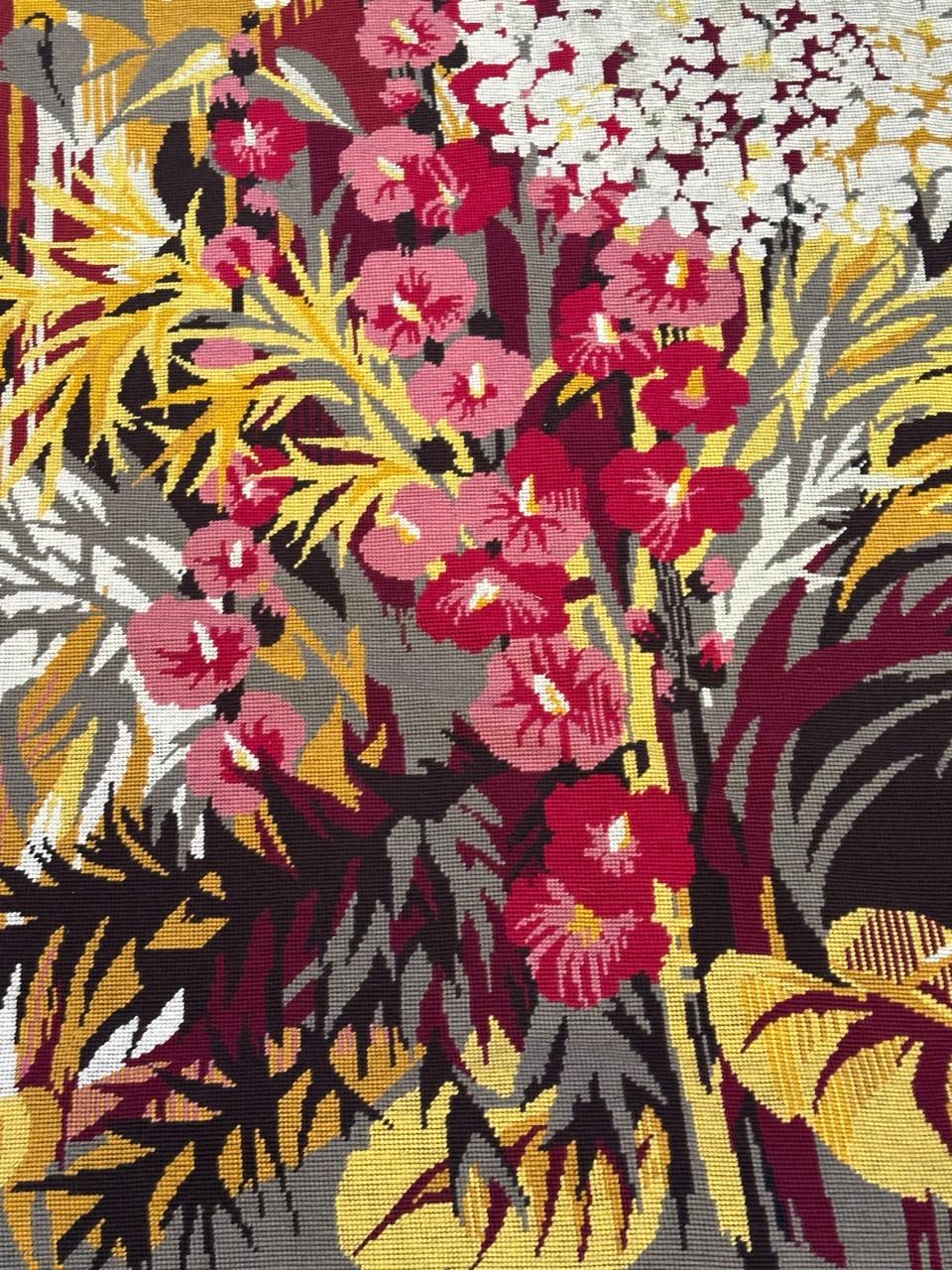 Schöne moderne französische Nadelspitze des 20. Jahrhunderts 