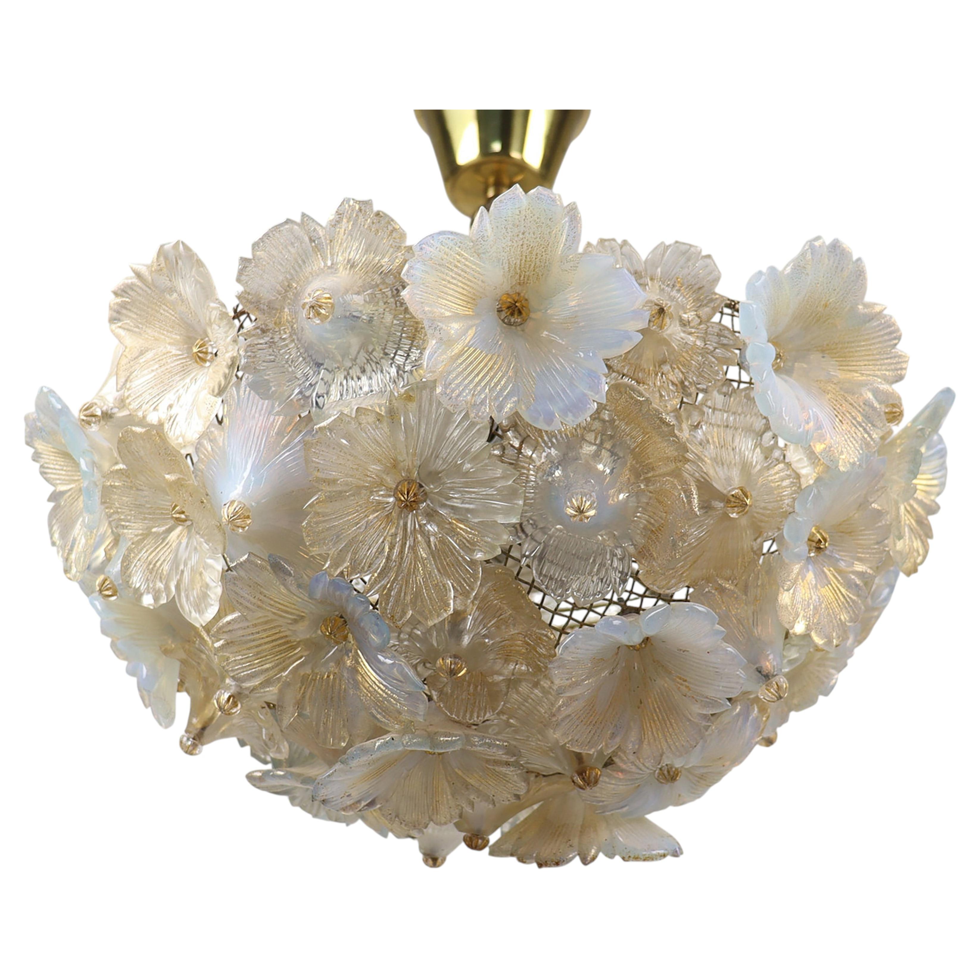 Beautiful Murano Chandelier For Sale