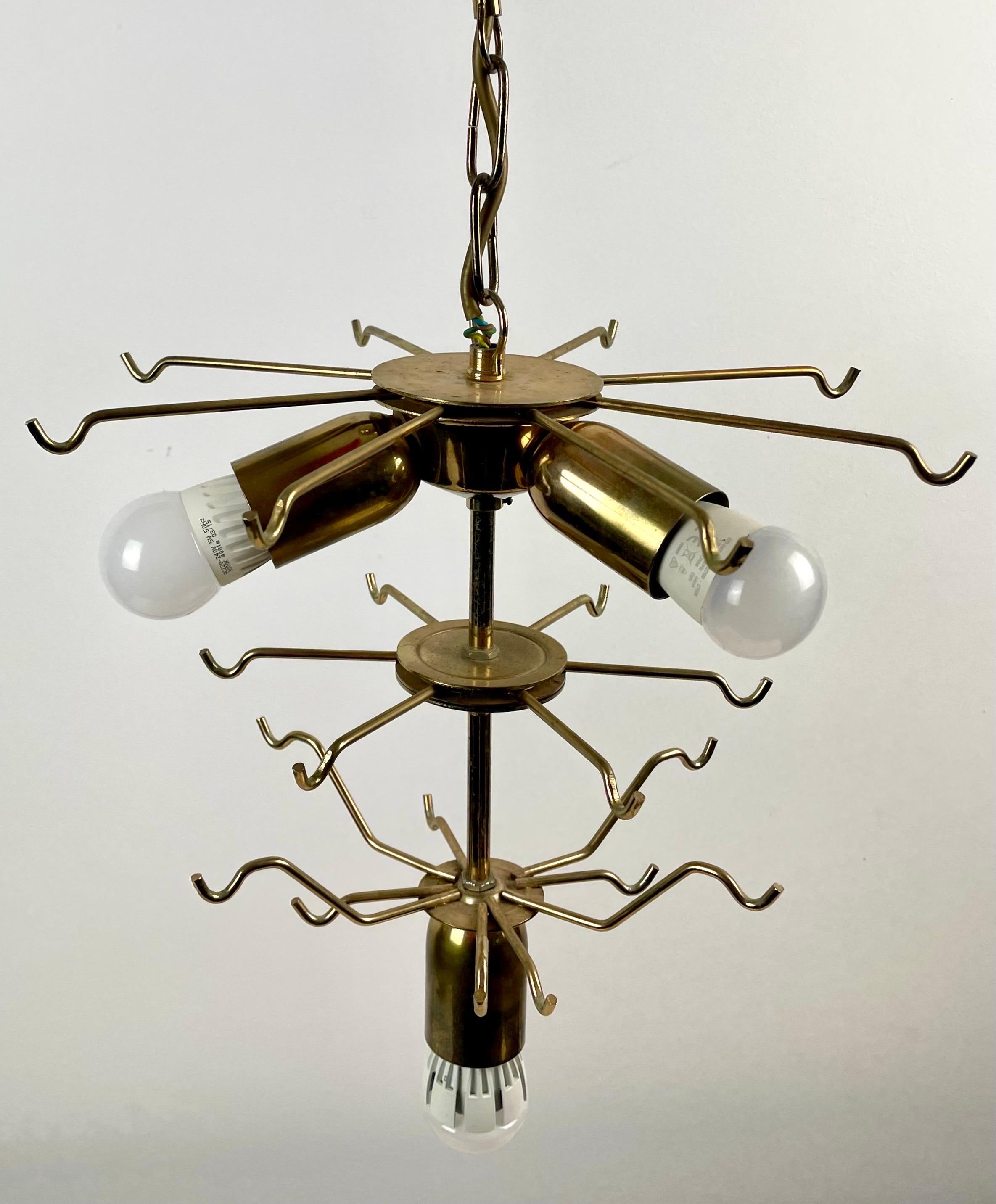 Murano glass chandelier - Mazzega -  Italy, Venice - 1970 For Sale 1