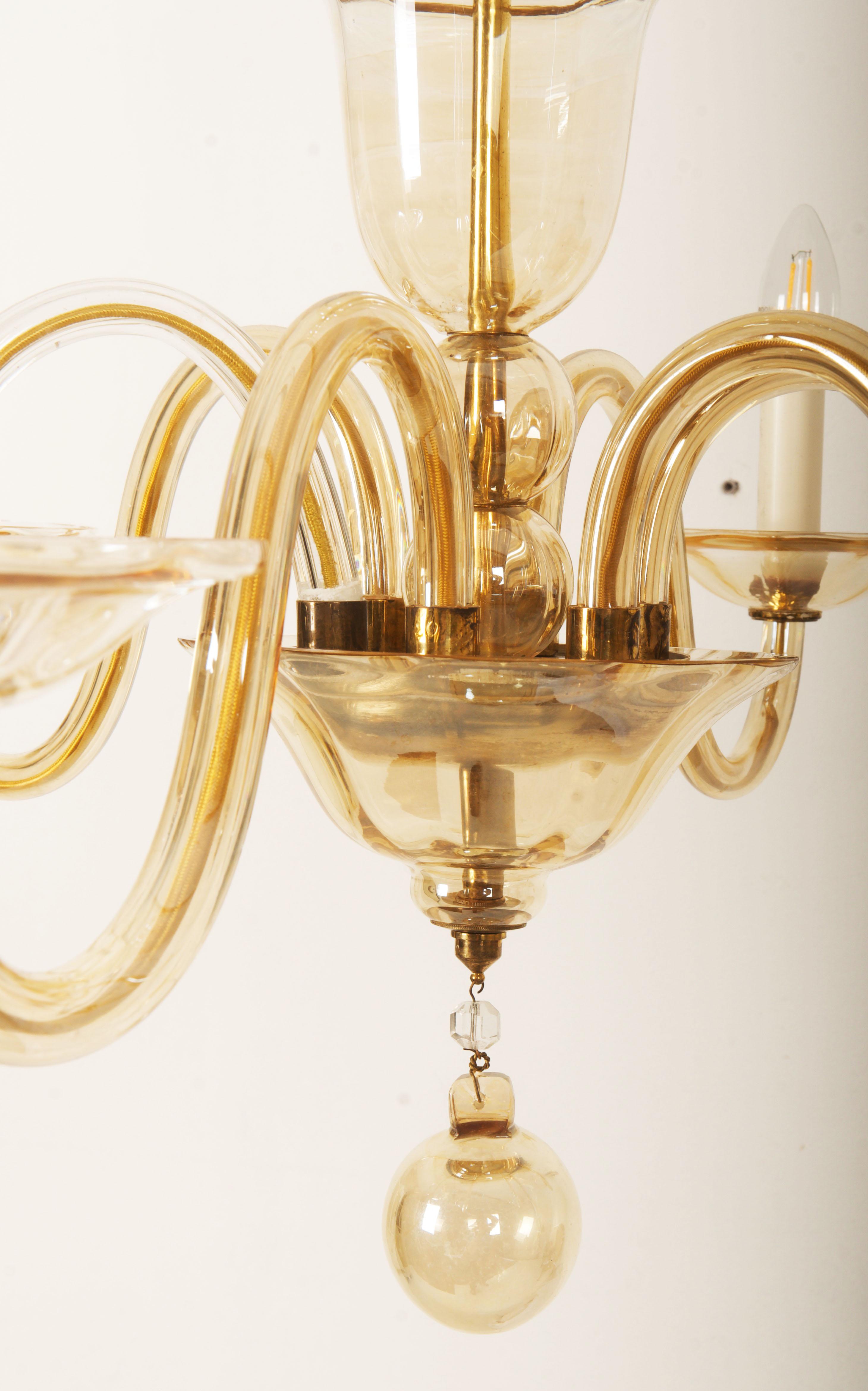 Beautiful Murano Glass Chandelier For Sale 4