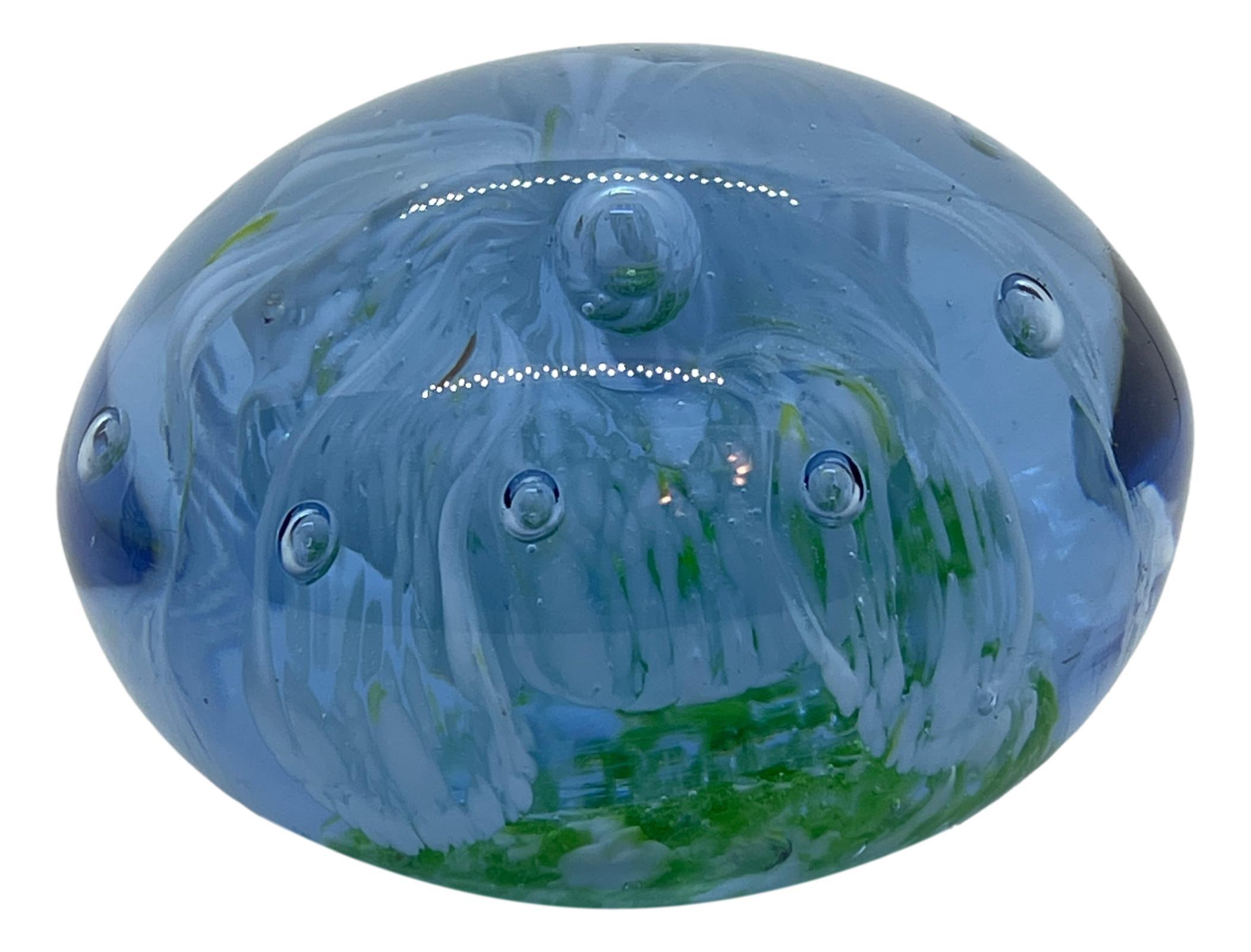 Beautiful Murano Glass Paperweight, Italy 1970s In Good Condition In Nuernberg, DE