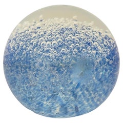 Beautiful Murano Glass Paperweight Mid-Century Modern, Italy 1980s