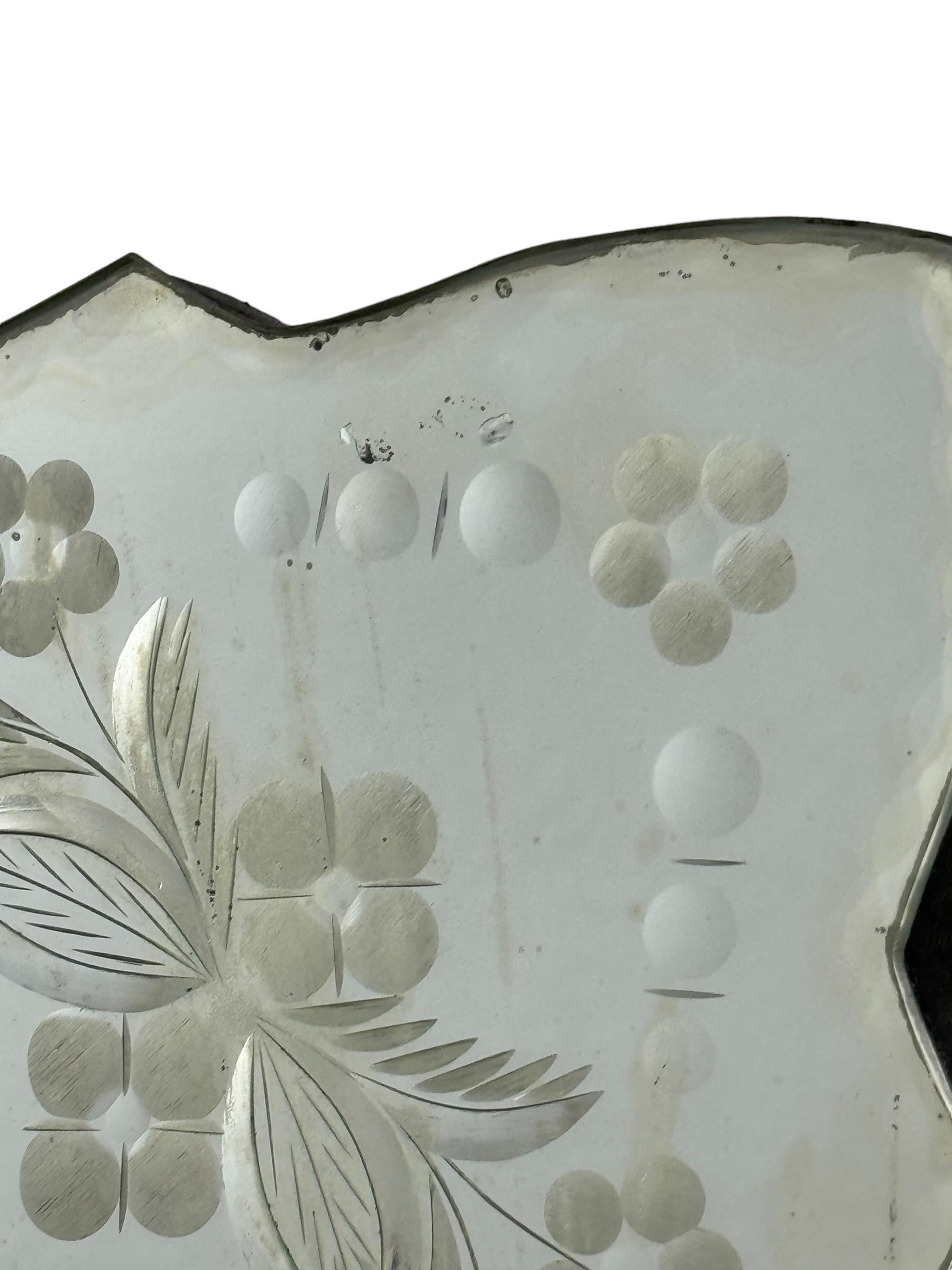 Beautiful Murano Venetian Venice Glass Wall Mirror, Italy 1950s 8