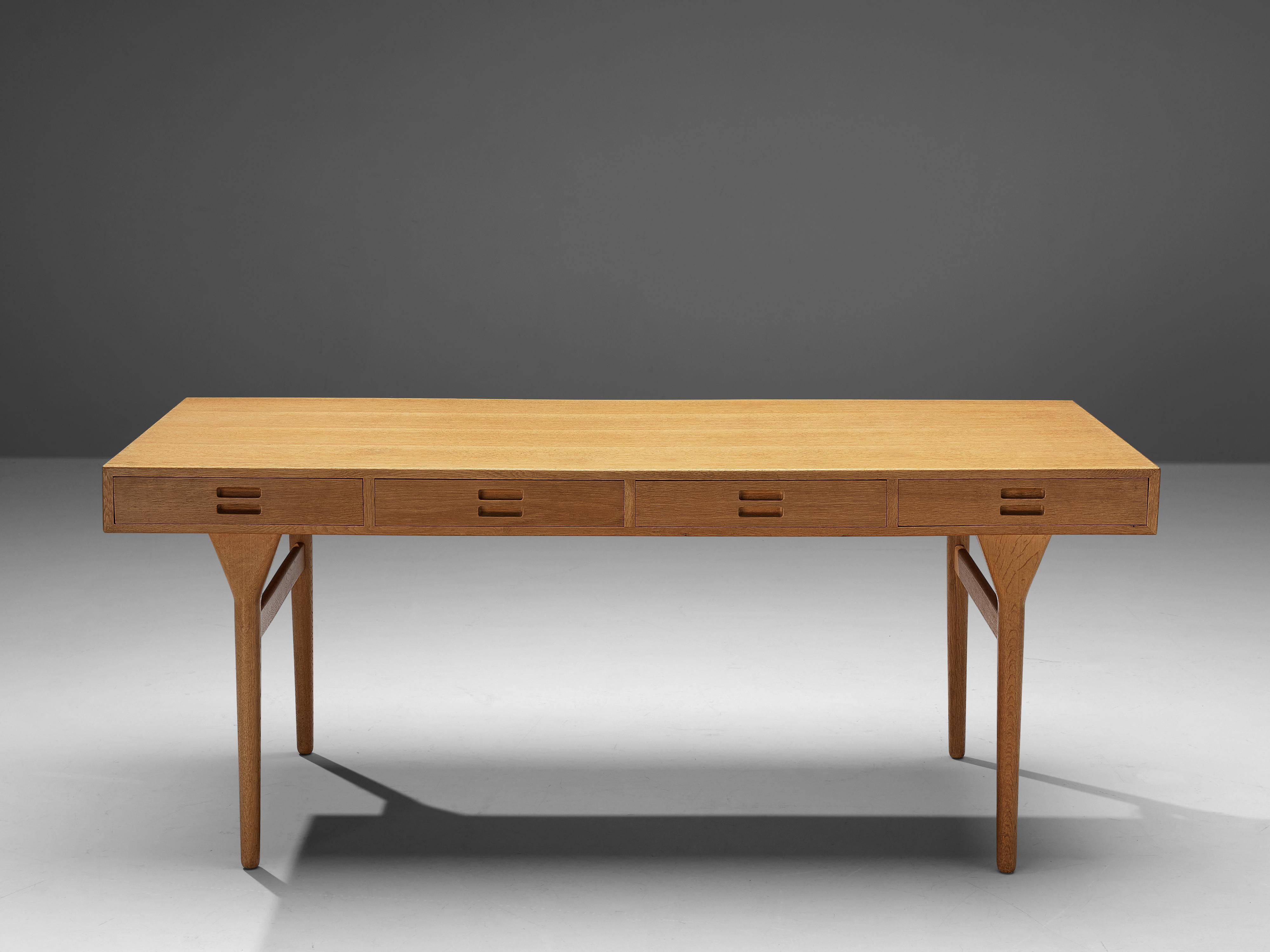 Danish Beautiful Nanna Ditzel Desk in Oak