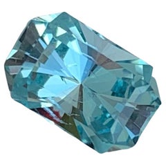 Beautiful Natural Loose Aquamarine Gemstone 1.40 Carats Aquamarine Ring