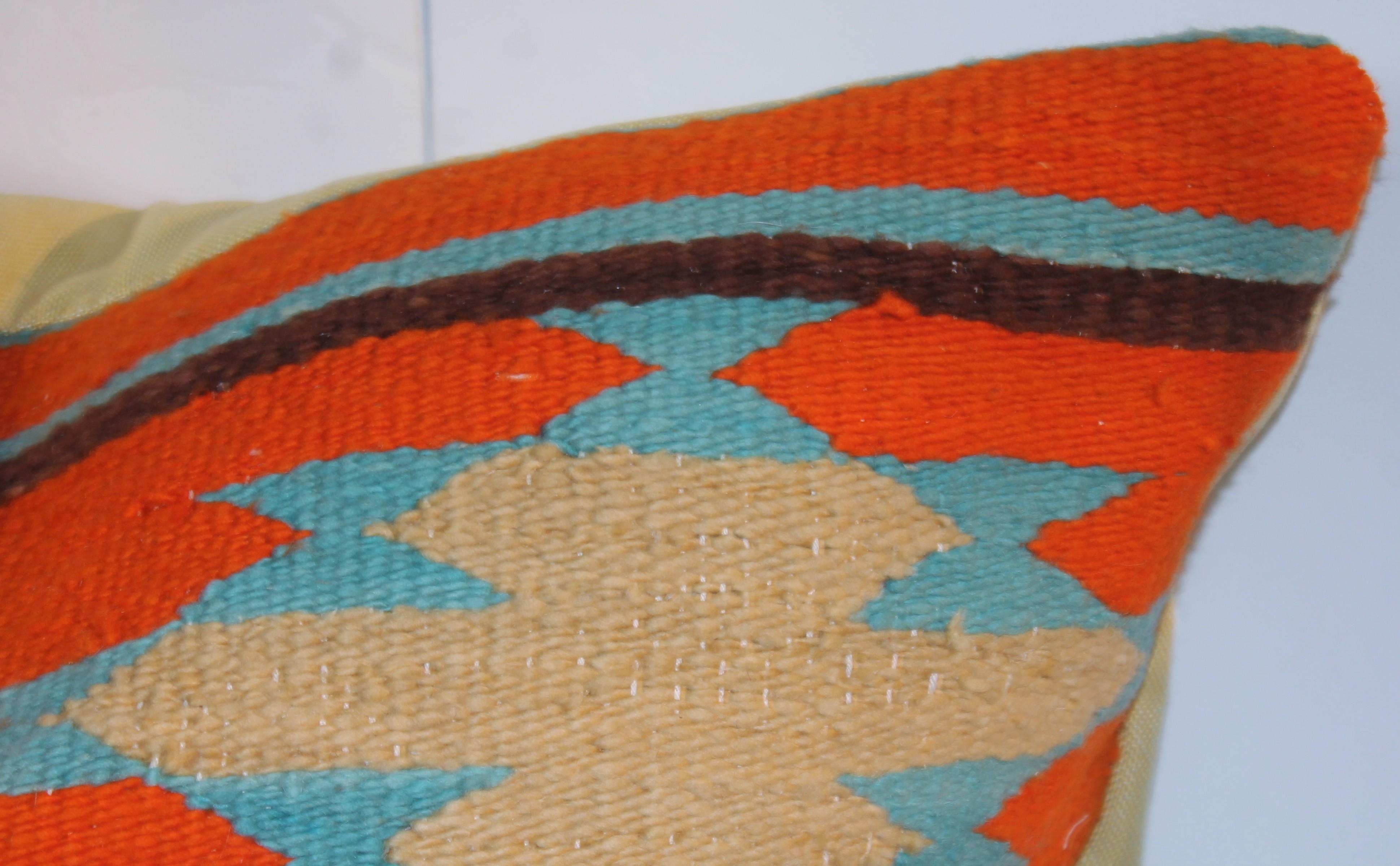 Beautiful Navajo Weaving pillow.