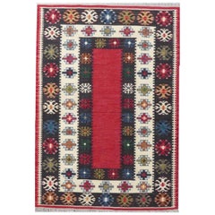 Schöner handgewebter Kelim-Teppich im neuen anatolischen Design, wunderschön  Größe: 1,25 m x 2,25 m