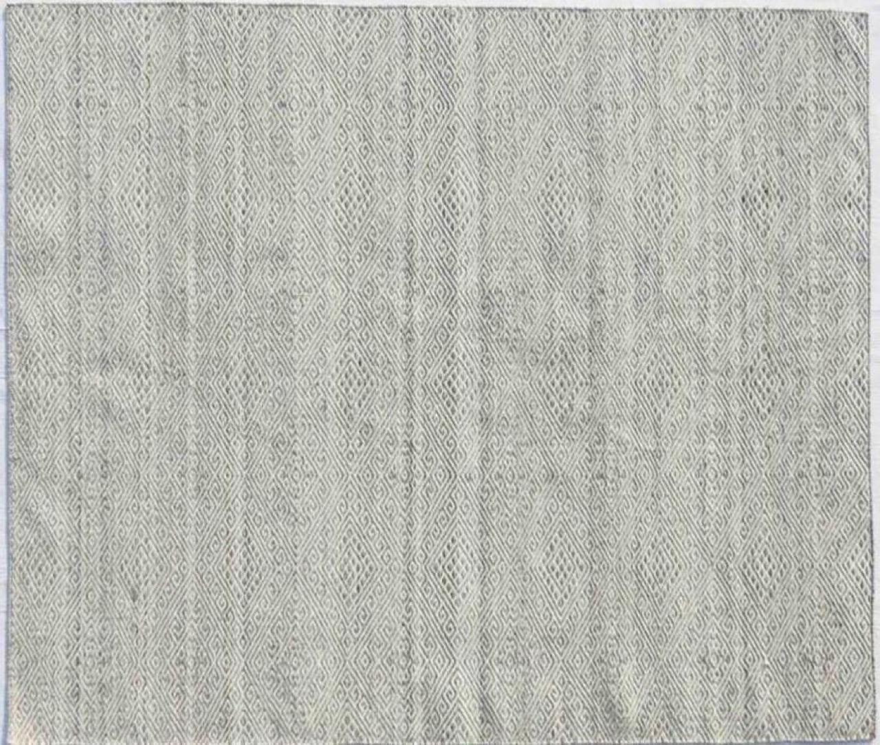 Schöner neuer handgewebter flacher Kelim-Teppich in europäischem Design, Größe 6ft 6in x 9ft 10in (Wiener Secession) im Angebot