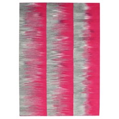 Beautiful New Modern Design Handwoven Kilim Rug