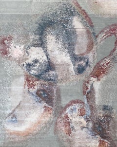 Beautiful New Modern Hand Knotted, Abstract Design Rug