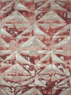 Bobyrug’s Beautiful New Hand Knotted, modern Abstract Design Rug